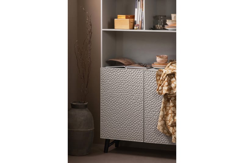 Prezi Bokhylla 200 cm - Beige - Förvaring - Hylla - Bokhylla