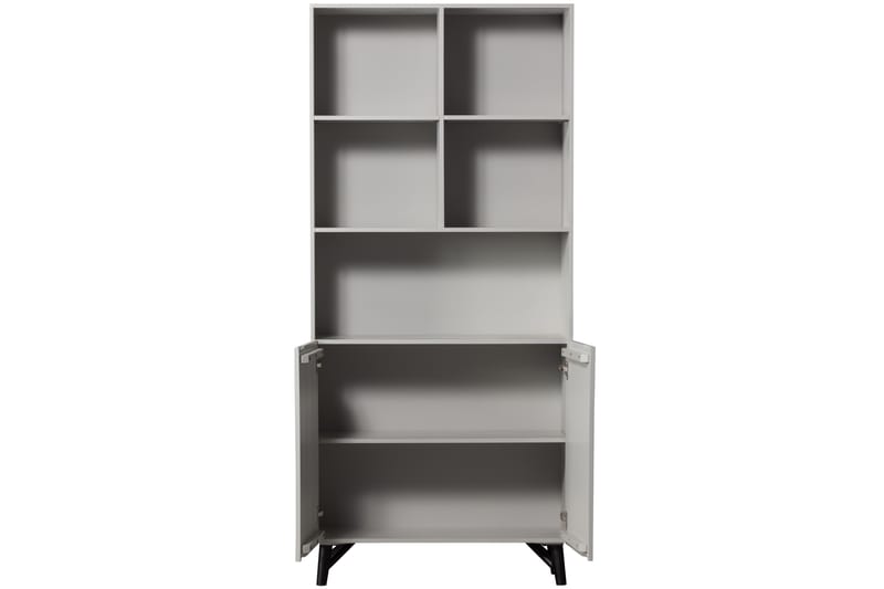 Prezi Bokhylla 200 cm - Beige - Förvaring - Hylla - Bokhylla
