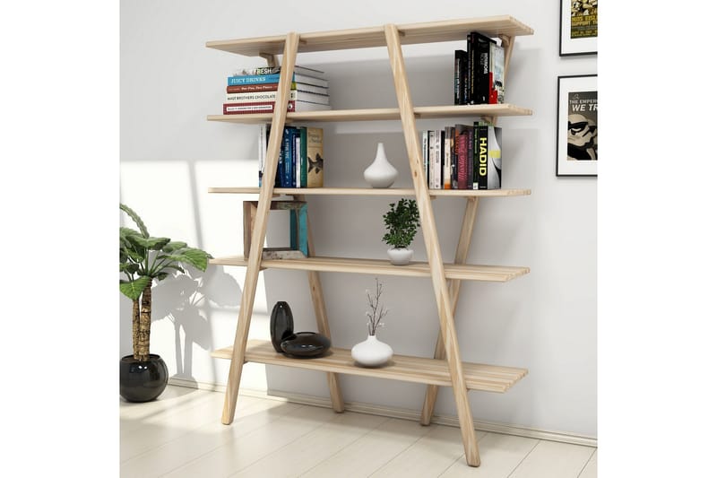 Puqa Design Bokhylla - Brun - Förvaring - Hylla - Bokhylla