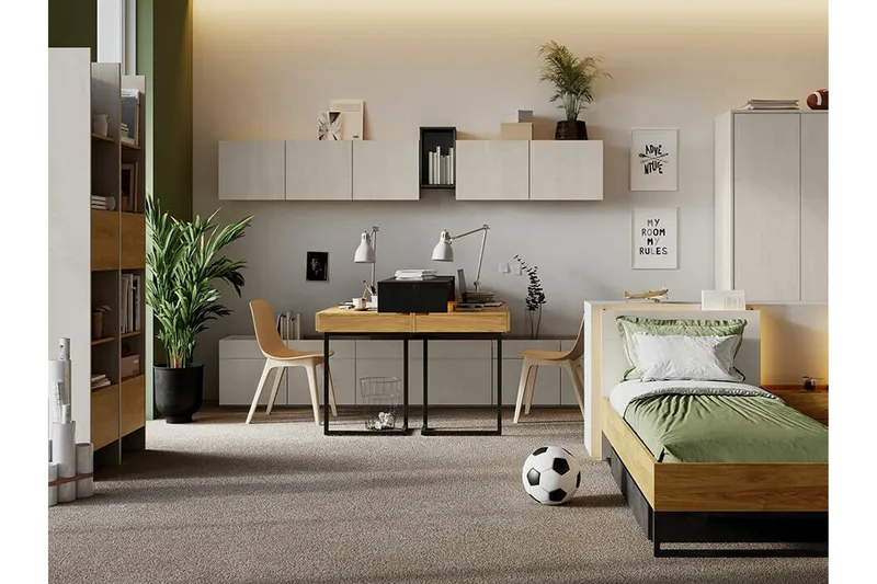 Rathmore Bokhylla 44x40 cm Light wood - Förvaring - Hylla - Bokhylla