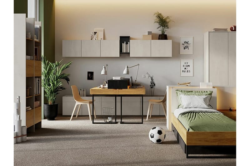 Rathmore Bokhylla 44x40 cm Light wood - Förvaring - Hylla - Bokhylla