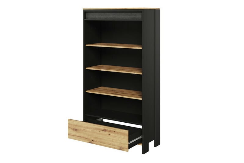 Rathmore Bokhylla 72x39 cm - Svart - Förvaring - Hylla - Bokhylla