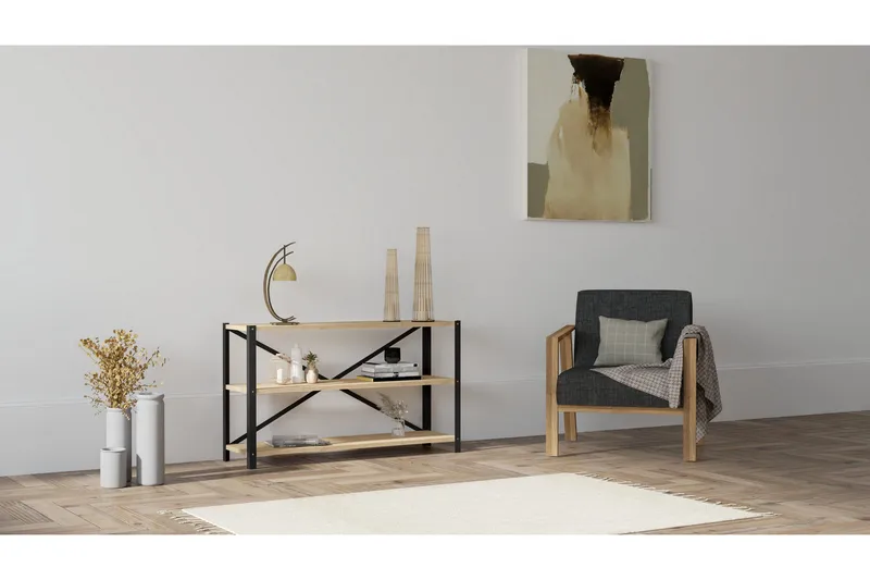 Rinorea Bokhylla 103x60 cm - Blå - Förvaring - Hylla - Bokhylla