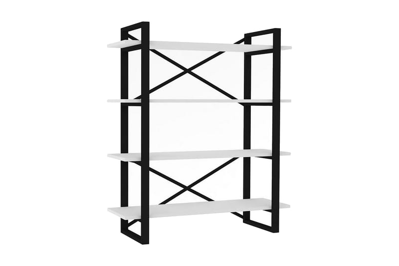 Rinorea Bokhylla 106x120 cm - Vit - Förvaring - Hylla - Bokhylla