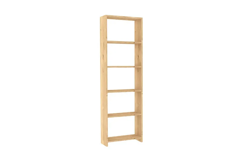 Rinorea Bokhylla 160 cm i Ek, Brun