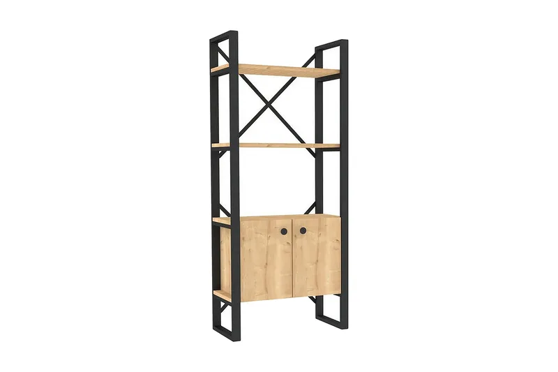 Rinorea Bokhylla 64x160 cm - Blå - Förvaring - Hylla - Bokhylla