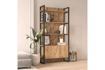 Rinorea Bokhylla 90 cm i Ek - Ljusbrun - Förvaring - Hylla - Bokhylla
