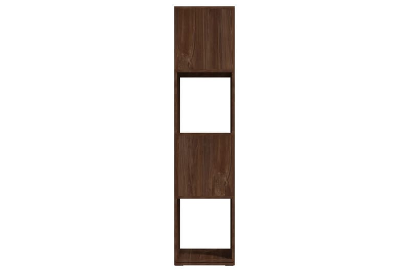 Roterande hylla brun ek 34,5x34,5x147,5 cm spånskiva - Brun - Förvaring - Hylla - Bokhylla