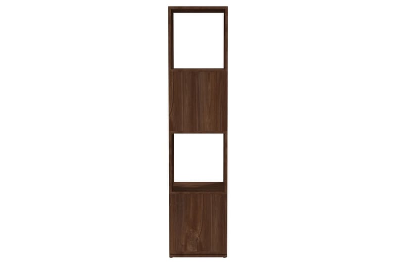 Roterande hylla brun ek 34,5x34,5x147,5 cm spånskiva - Brun - Förvaring - Hylla - Bokhylla