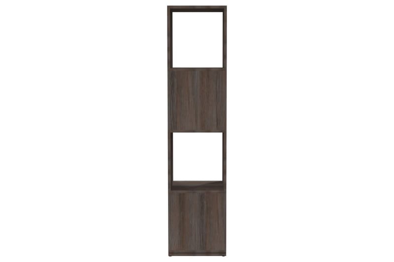Roterande hylla grå och sonoma-ek 34,5x34,5x147,5 cm spånski - Grå - Förvaring - Hylla - Bokhylla
