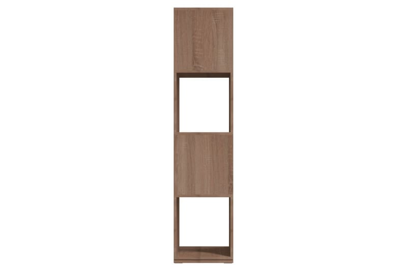 Roterande hylla sonoma-ek 34,5x34,5x147,5 cm spånskiva - Ek - Förvaring - Hylla - Bokhylla