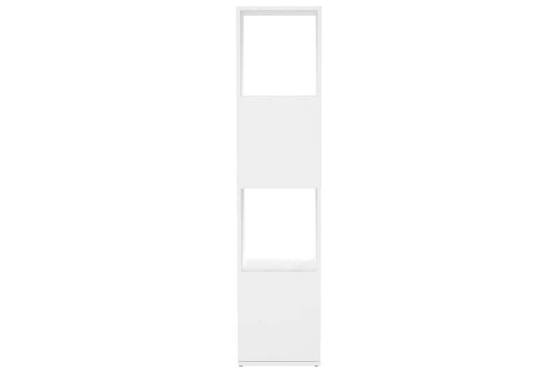 Roterande hylla vit 34,5x34,5x147,5 cm spånskiva - Vit - Förvaring - Hylla - Bokhylla