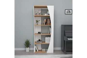 Selge Bokhylla 63,6 cm - Brun/Vit - Förvaring - Hylla - Bokhylla
