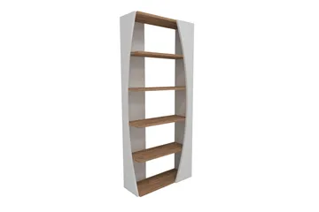 Selge Bokhylla 63,6 cm i Ek - Vit - Förvaring - Hylla - Bokhylla