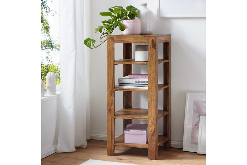 Shalanta Bokhylla - Trä/natur - Förvaring - Hylla - Bokhylla