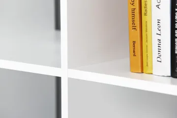 Singleton Bokhylla 107 cm i Målat Trä - Vit - Förvaring - Hylla - Bokhylla