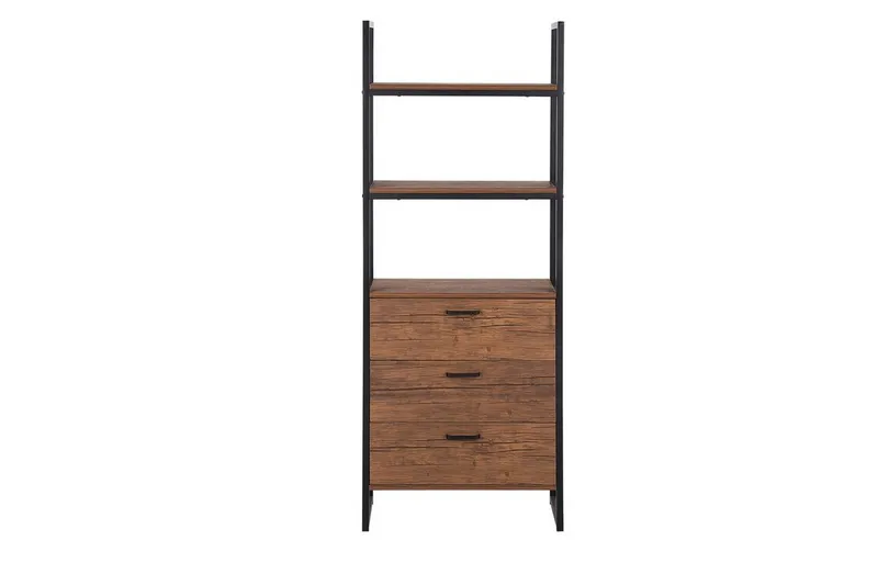 Tifton Bokhylla 61 cm i Mörkt Trä - Brun - Förvaring - Hylla - Bokhylla