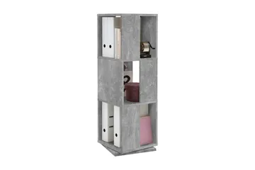 Tower Vridbar Bokhylla 34 cm i Trä - Grå - Förvaring - Hylla - Bokhylla