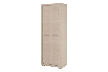 Vegas Bokhylla 70x40,5x192 cm LED-belysning - Beige/Grå - Förvaring - Hylla - Bokhylla