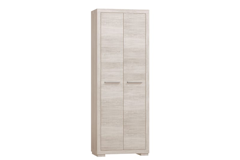 Vegas Bokhylla 70x40,5x192 cm LED-belysning - Beige/Grå - Förvaring - Hylla - Bokhylla