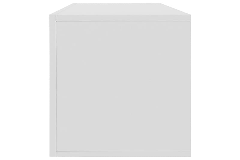 Vinylhylla vit 71x34x36 cm spånskiva - Vit - Förvaring - Hylla - Bokhylla