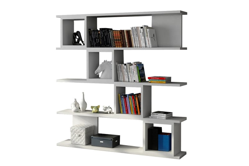 Windlar Vägghylla - Vit - Förvaring - Hylla - Bokhylla