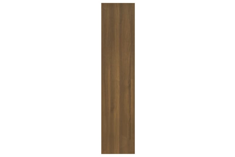 Bokhylla/Rumsavdelare brun ek 60x30x135 cm konstruerat trä - Brun - Bokhylla