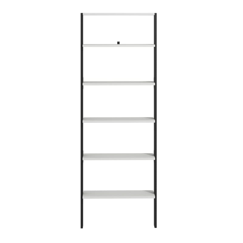 Branik Bokhylla 61x180x25 cm - Antracit och vit - Förvaring - Hylla - Bokhylla