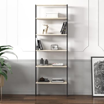 Branik Bokhylla 61x180x25 cm - Travertine/Anthracite - Förvaring - Hylla - Bokhylla