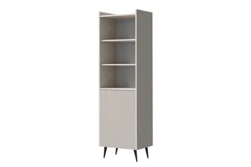 Chiku Bokhylla 52 cm - Beige - Förvaring - Hylla - Bokhylla