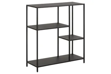 Crabtree Bokhylla 79,5 cm i Metall - Svart - Förvaring - Hylla - Bokhylla