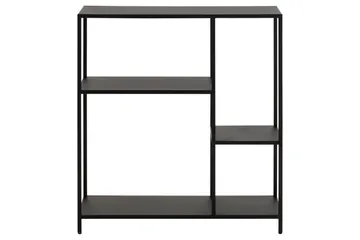 Crabtree Bokhylla 79,5 cm i Metall - Svart - Förvaring - Hylla - Bokhylla