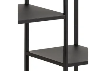 Crabtree Bokhylla 79,5 cm i Metall - Svart - Förvaring - Hylla - Bokhylla