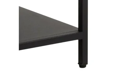 Crabtree Bokhylla 79,5 cm i Metall - Svart - Förvaring - Hylla - Bokhylla