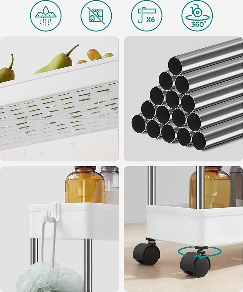 Criollo kökshylla 83 cm - Vit - Vit - Förvaring - Hylla - Hyllplan & hyllkonsol