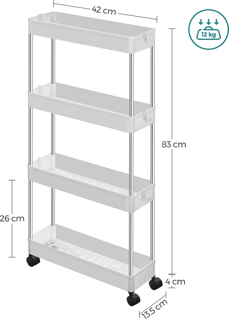 Criollo kökshylla 83 cm - Vit - Vit - Förvaring - Hylla - Hyllplan & hyllkonsol