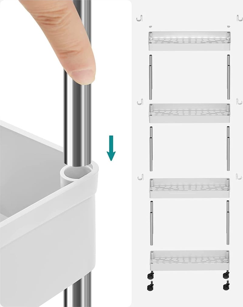 Criollo kökshylla 83 cm - Vit - Vit - Förvaring - Hylla - Hyllplan & hyllkonsol
