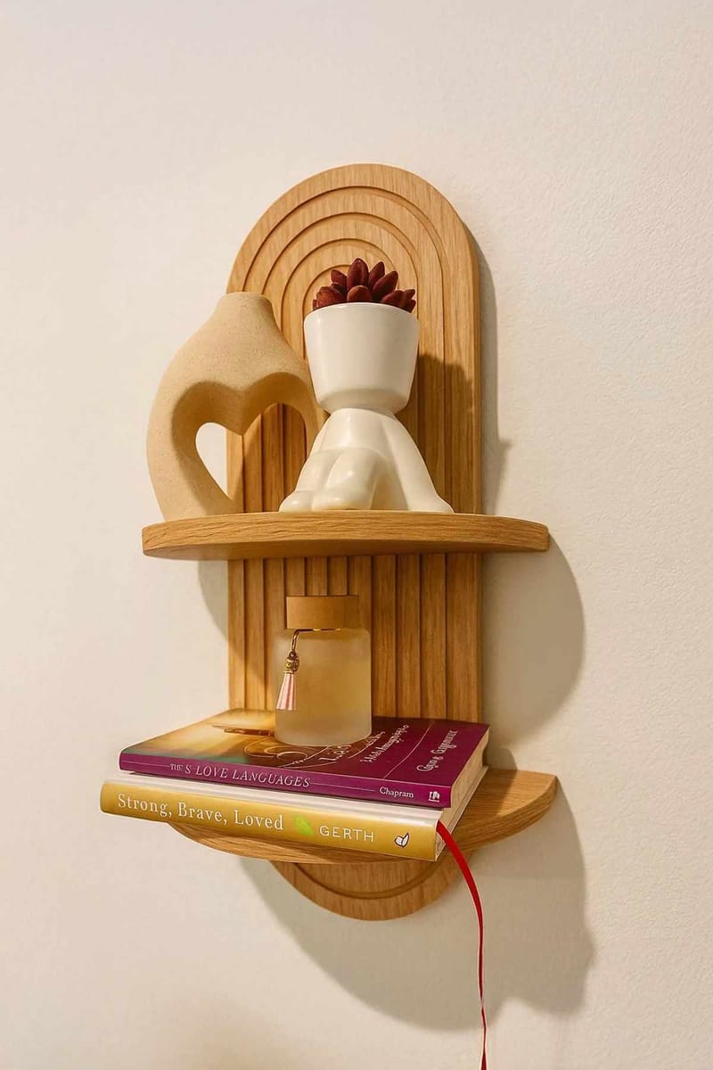 Drelor Vägghylla 20x70 cm - Ek - Förvaring - Hylla - Vägghylla