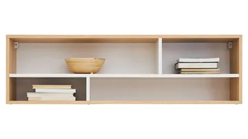 Elvaren Vägghylla 120 cm i Trä - Vit|Beige - Förvaring - Hylla - Vägghylla
