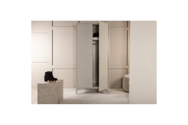Garderob Piring - Beige - Förvaring - Klädförvaring - Garderob & garderobssystem - Klädskåp & fristående garderob