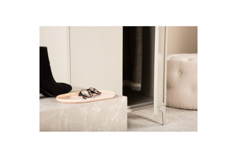 Garderob Piring - Beige - Förvaring - Klädförvaring - Garderob & garderobssystem - Klädskåp & fristående garderob