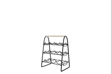 Haruaki Vinställ 33x29 cm 46x - Svart - Förvaring - Hylla - Förvaringshylla - Vinställ & vinhylla