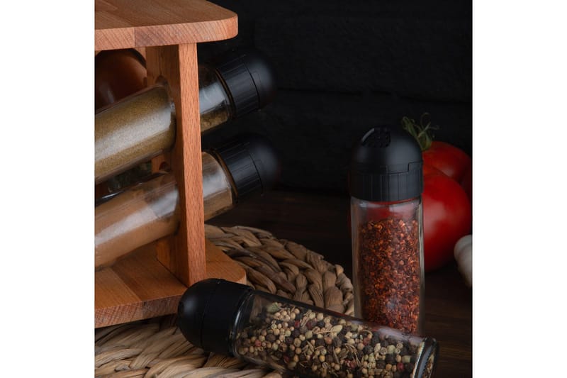 Kingkar Kryddställ - Trä/natur - Förvaring - Hylla - Förvaringshylla - Kryddhylla & kryddställ