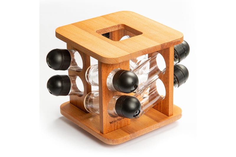 Kingkar Kryddställ - Trä/natur - Förvaring - Hylla - Förvaringshylla - Kryddhylla & kryddställ