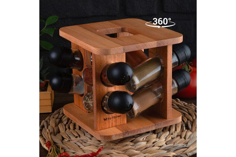 Kingkar Kryddställ, Trä/natur