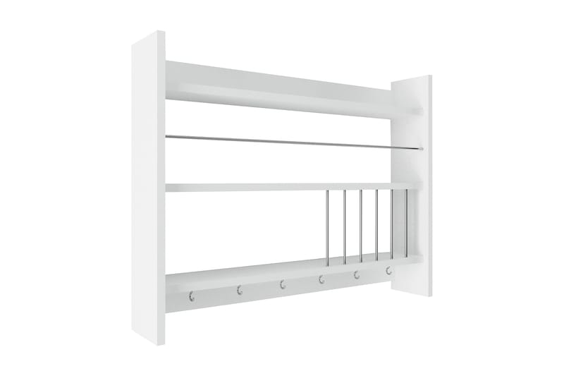 Lesince Kryddhylla 85x15 cm, Vit