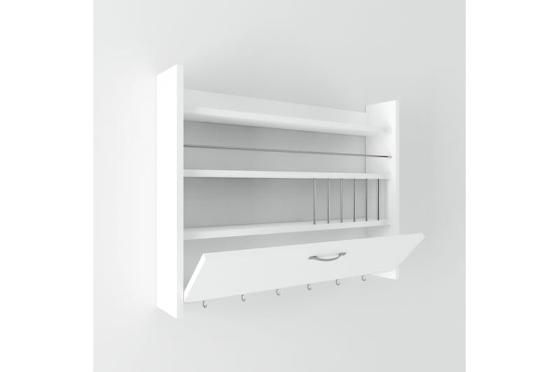 Rovdane Kryddhylla 85x15 cm - Extra Vit - Förvaring - Hylla - Förvaringshylla - Kryddhylla & kryddställ