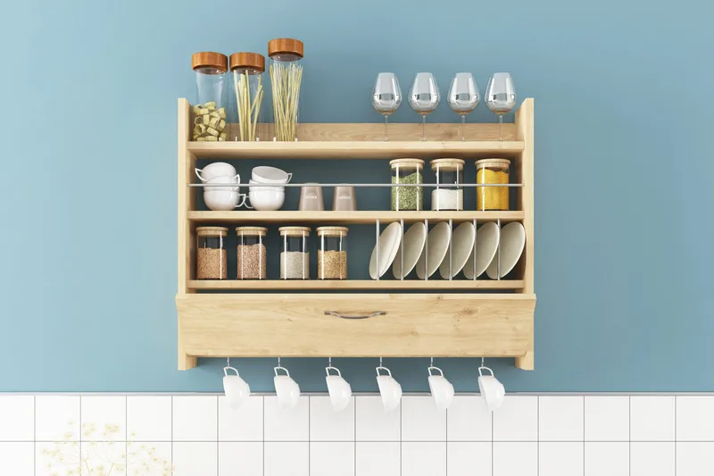 Rovdane Kryddhylla 85x15 cm - Trä/natur - Förvaring - Hylla - Förvaringshylla - Kryddhylla & kryddställ