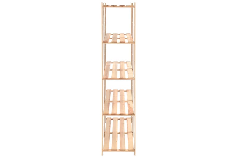 Förvaringshylla 5 hyllplan 170x38x170 massivt furu 500 kg - Beige - Förvaring - Hylla - Förvaringshylla - Lagerhylla