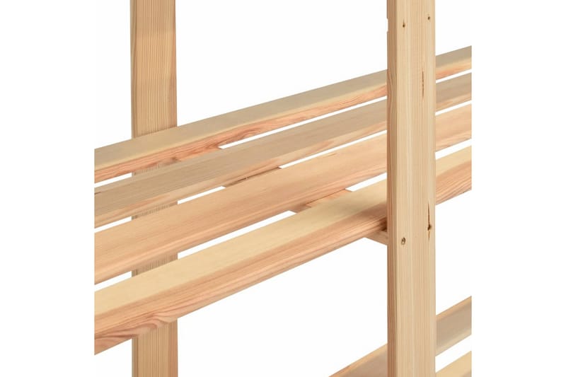 Förvaringshylla 5 hyllplan 170x38x170 massivt furu 500 kg - Beige - Förvaring - Hylla - Förvaringshylla - Lagerhylla